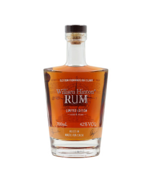 WILLIAM HINTON - RHUM VIEUX - 6 ANS - SINGLE CASK - MADEIRA CASK - 42% - 70CL