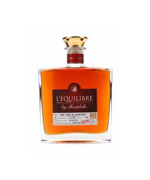 MONTEBELLO - RHUM VIEUX - L'ÉQUILIBRE - 47,2% - 70CL