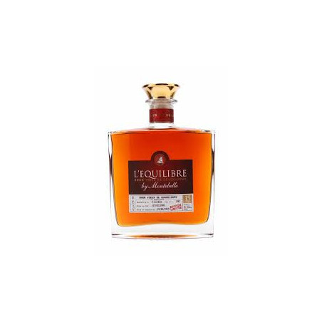 MONTEBELLO - RHUM VIEUX - L'ÉQUILIBRE - 47,2% - 70CL