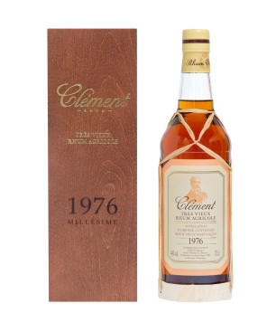 CLÉMENT - RHUM VIEUX - 1976 - 44% - 70CL