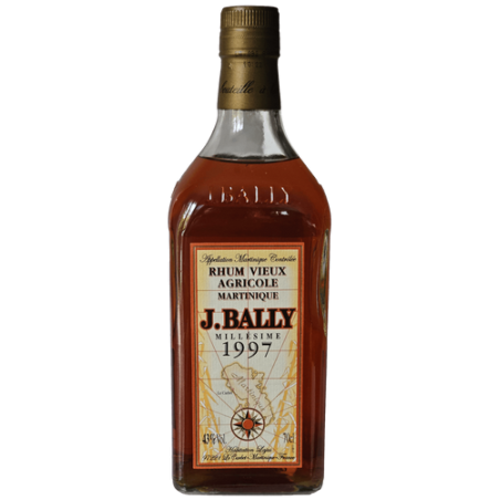 J.BALLY - RHUM VIEUX - 1997 - 43% - 70CL