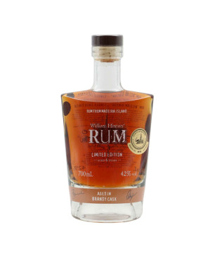 WILLIAM HINTON - RHUM VIEUX - 6 ANS - SINGLE CASK - BRANDY CASK - 42% - 70CL
