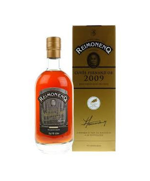 REIMONENQ - RHUM VIEUX - CUVÉE FERNAND D'OR 2009 - + DE 11 ANS - 45% - 70CL