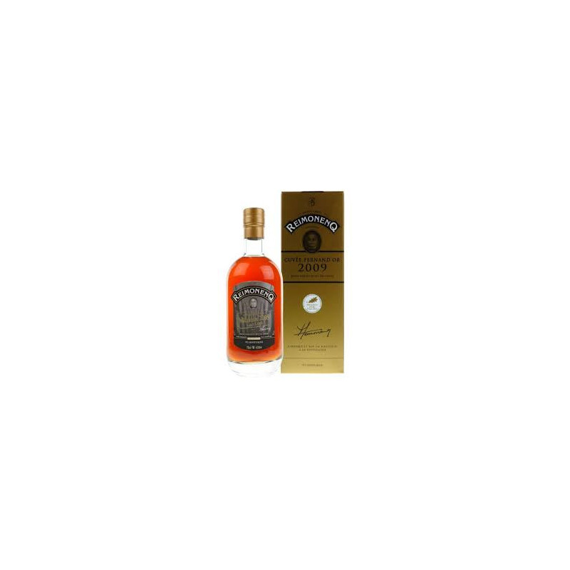 REIMONENQ - RHUM VIEUX - CUVÉE FERNAND D'OR 2009 - + DE 11 ANS - 45% - 70CL REIMONENQ - RHUM VIEUX - CUVÉE FERNAND D'OR 2009 - + DE 11 ANS - 45% - 70CL