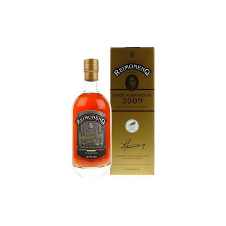 REIMONENQ - RHUM VIEUX - CUVÉE FERNAND D'OR 2009 - + DE 11 ANS - 45% - 70CL