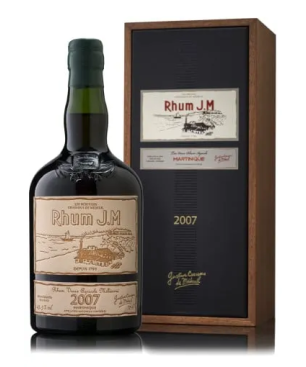 RHUM J.M - RHUM VIEUX - 2007 - 15 ANS - 43,5% - 70CL