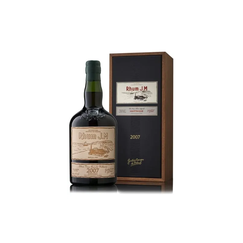 RHUM J.M - RHUM VIEUX - 2007 - 15 ANS - 43,5% - 70CL RHUM J.M - RHUM VIEUX - 2007 - 15 ANS - 43,5% - 70CL