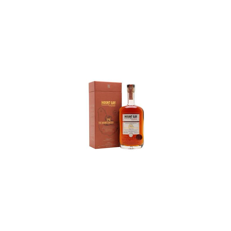 MOUNT GAY - MASTER BLENDER COLLECTION - PX CASK FINISH - 21 ANS - 45% - 70CL MOUNT GAY - MASTER BLENDER COLLECTION - PX CASK FINISH - 21 ANS - 45% - 70CL