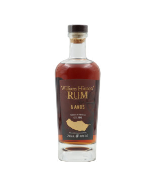 WILLIAM HINTON - RHUM VIEUX - 6 ANS - 40% - 70CL