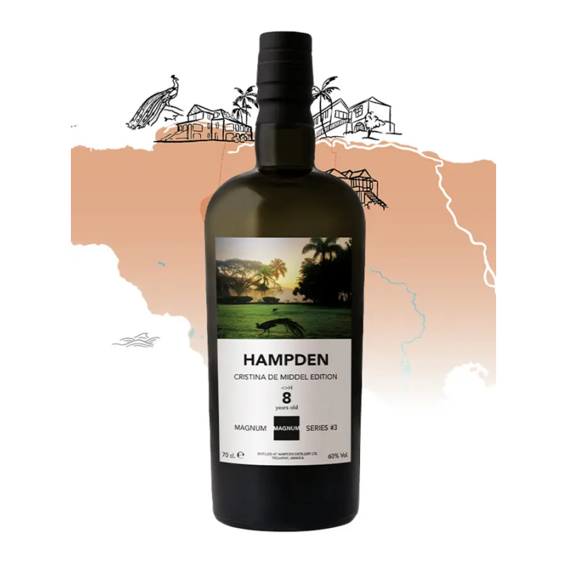 HAMPDEN - MAGNUM SERIES 3 - 8 ANS - () H - 60% - 70CL HAMPDEN - MAGNUM SERIES 3 - 8 ANS - () H - 60% - 70CL