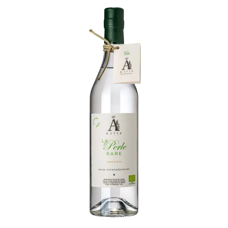 A1710 - RHUM BLANC - LA PERLE RARE - CANNE ROSEAU - 2023 - 54,1% - 70CL A1710 - RHUM BLANC - LA PERLE RARE - CANNE ROSEAU - 2023 - 54,1% - 70CL