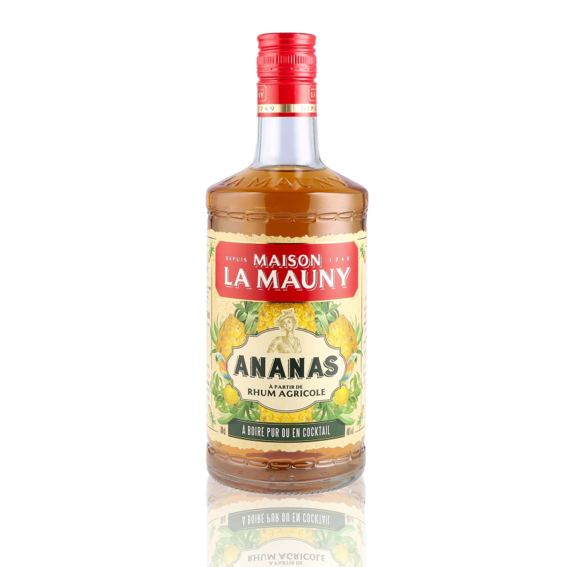 LA MAUNY - LIQUEUR ANANAS - 40% - 70CL LA MAUNY - LIQUEUR ANANAS - 40% - 70CL