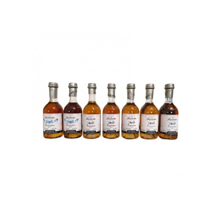 LA FAVORITE - LOT DE 7 RHUMS - EXPLORATION N°1, 2, 3, 4, 5, 6, 7 - 48,3% - 490CL