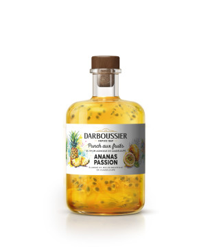 DARBOUSSIER - PUNCH AUX FRUITS - ANANAS PASSION - 18% - 70CL