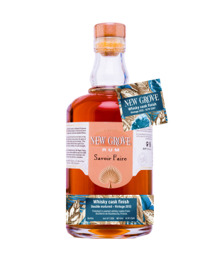 NEW GROVE - SAVOIR FAIRE - ROZELIEURES PEATED WHISKY CASK FINISH - 46% - 70CL