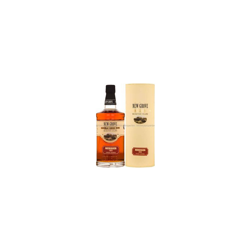 NEW GROVE - DOUBLE CASK RUM - MERISIER FINISH - 47% - 70CL NEW GROVE - DOUBLE CASK RUM - MERISIER FINISH - 47% - 70CL