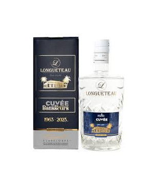 LONGUETEAU - RHUM BLANC - CUVEE DES BATISSEURS - 60% - 70CL
