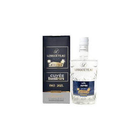 LONGUETEAU - RHUM BLANC - CUVEE DES BATISSEURS - 60% - 70CL