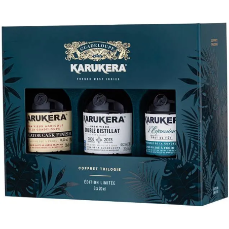 KARUKERA - COFFRET TRILOGIE BRUT DE FUT - 3X20CL