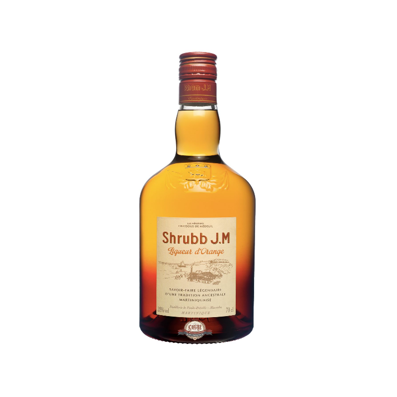 RHUM J.M - SHRUBB J.M LIQUEUR D'ORANGE - 70CL RHUM J.M - SHRUBB J.M LIQUEUR D'ORANGE - 70CL