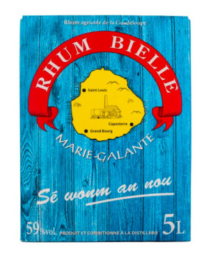 BIELLE - CUBI RHUM BLANC 59% - 5L