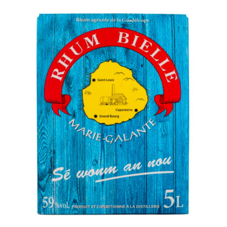 BIELLE - CUBI RHUM BLANC 59% - 5L