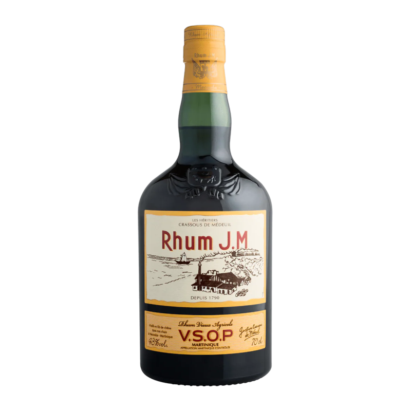 RHUM J.M - RHUM VIEUX - VSOP - 43% - 70CL RHUM J.M - RHUM VIEUX - VSOP - 43% - 70CL