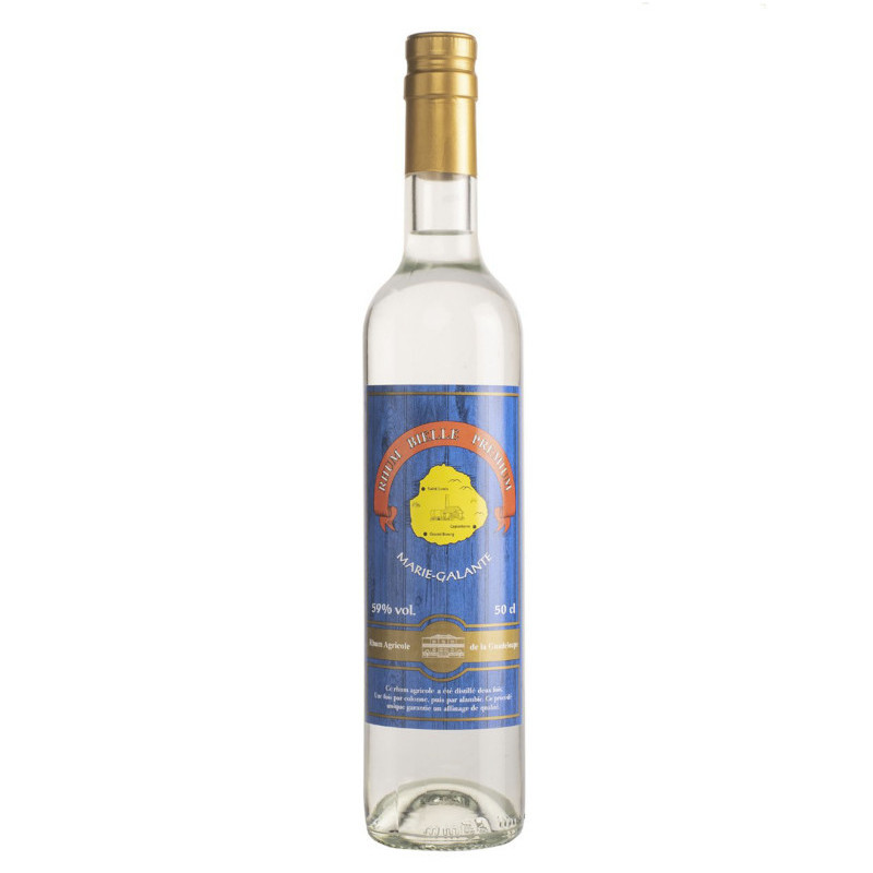 BIELLE - RHUM BLANC - PREMIUM - 59% - 50CL