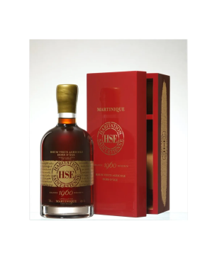 HSE - RHUM VIEUX - GRANDE RÉSERVE - 1960 - 45% - 70CL