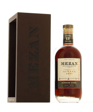 MEZAN - GUYANA - 2007 - 12 ANS - PX CASK FINISH - SINGLE CASK - 57% - 70CL
