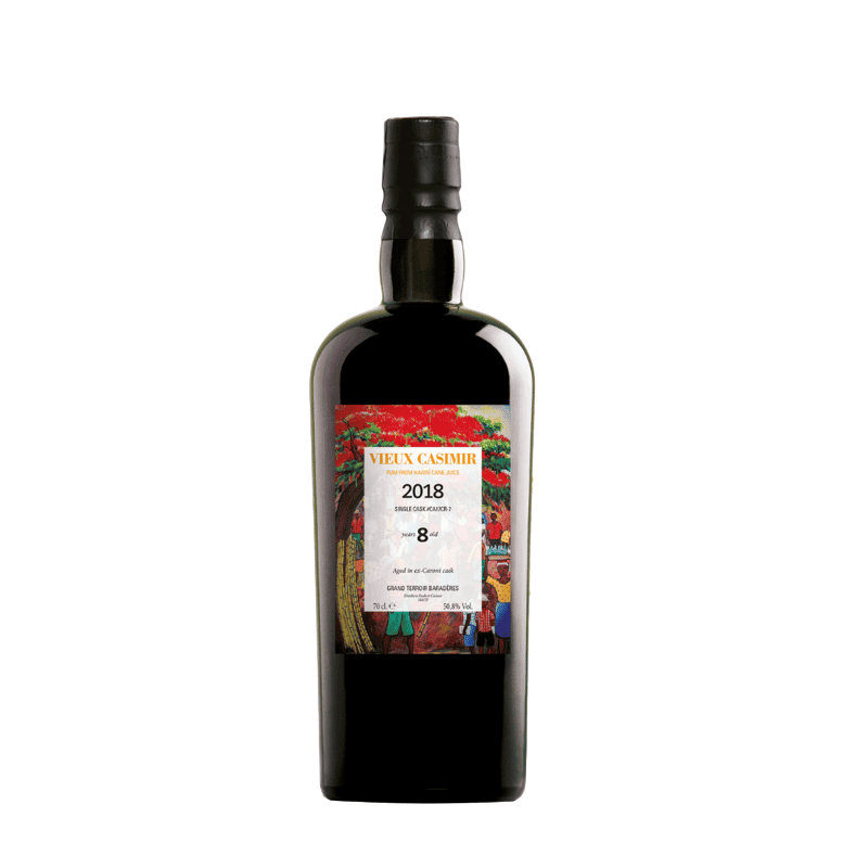 VELIER - VIEUX CASIMIR - SINGLE CASK 2018 - 8 ANS - 50,8% - 70CL VELIER - VIEUX CASIMIR - SINGLE CASK 2018 - 8 ANS - 50,8% - 70CL