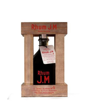 RHUM J.M - RHUM VIEUX - DAME JEANNE N°4 - 47,6% - 70CL