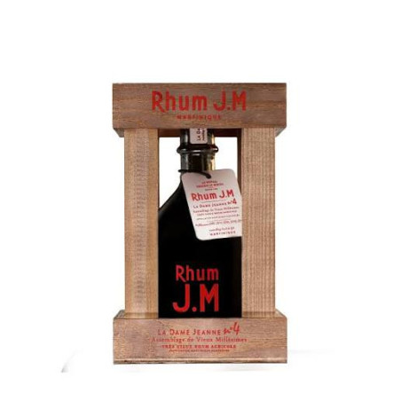RHUM J.M - RHUM VIEUX - DAME JEANNE N°4 - 47,6% - 70CL