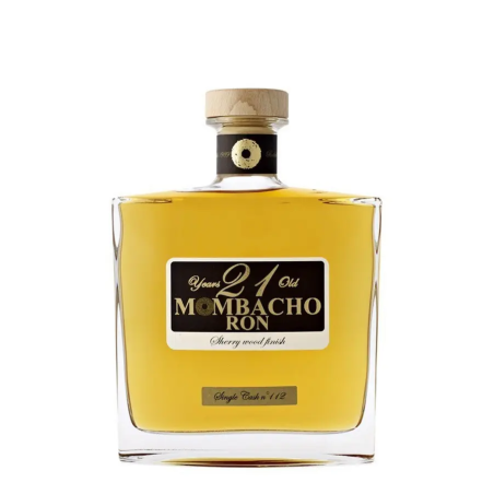 MOMBACHO RON - 21 ANS - SHERRY WOOD FINISH - 43% - 70CL