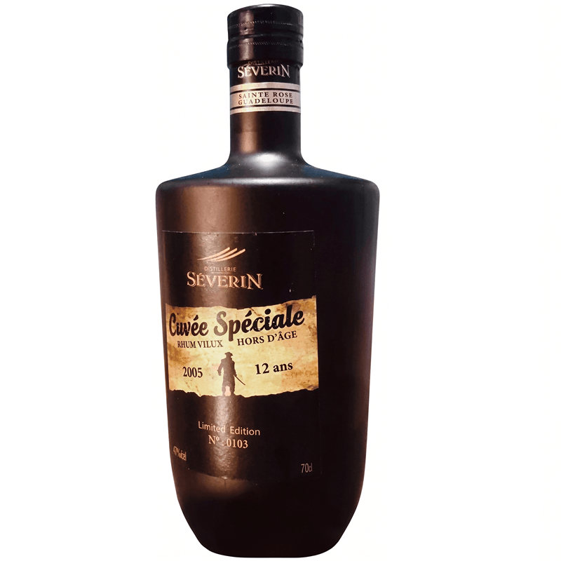 SÉVERIN - RHUM VIEUX - CUVÉE SPÉCIALE - 2005 - 12 ANS - 42% - 70CL SÉVERIN - RHUM VIEUX - CUVÉE SPÉCIALE - 2005 - 12 ANS - 42% - 70CL