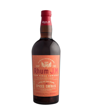RHUM J.M - RHUM VIEUX - ÉPICES CRÉOLES - 46% - 70CL