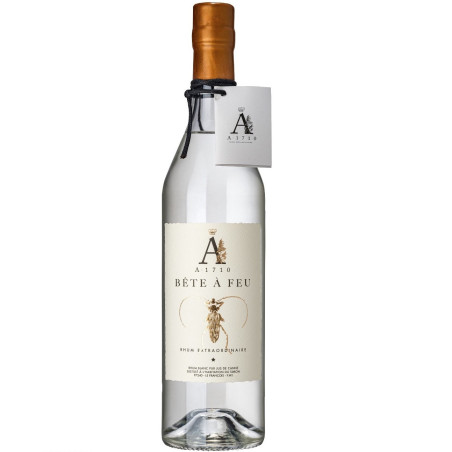 A1710 - RHUM BLANC - BÊTE A FEU - 50,9% - 70CL