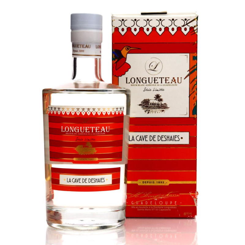 LONGUETEAU - RHUM BLANC - LA CAVE DE DESHAIES - 69% - 70CL
