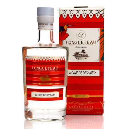 LONGUETEAU - RHUM BLANC - LA CAVE DE DESHAIES - 69% - 70CL