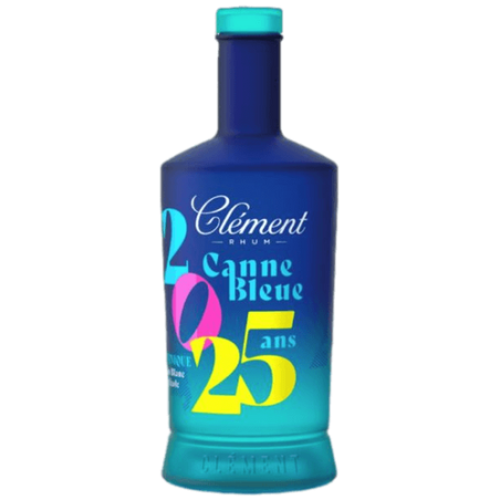 CLÉMENT - RHUM BLANC - CANNE BLEUE - 2025 - 50% - 70CL