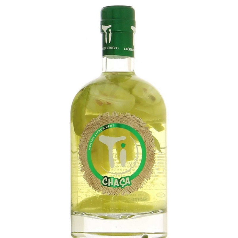 TI CED - CHAÇA - MENTHE CITRON VERT - 36% - 70CL TI CED - CHAÇA - MENTHE CITRON VERT - 36% - 70CL