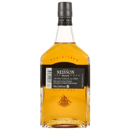 NEISSON - RHUM VIEUX - LE RHUM VIEUX PAR NEISSON - 45% - 70CL