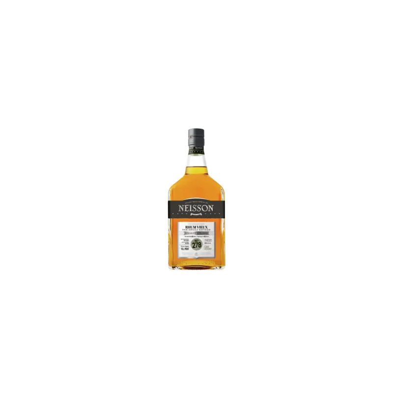 NEISSON - RHUM VIEUX - STRAIGHT FROM THE BARREL N° 278 - 58,9% - 70CL NEISSON - RHUM VIEUX - STRAIGHT FROM THE BARREL N° 278 - 58,9% - 70CL
