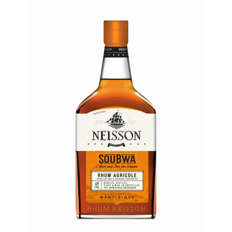 NEISSON - RHUM AMBRÉ - SOUBWA - 49% - 70CL NEISSON - RHUM AMBRÉ - SOUBWA - 49% - 70CL