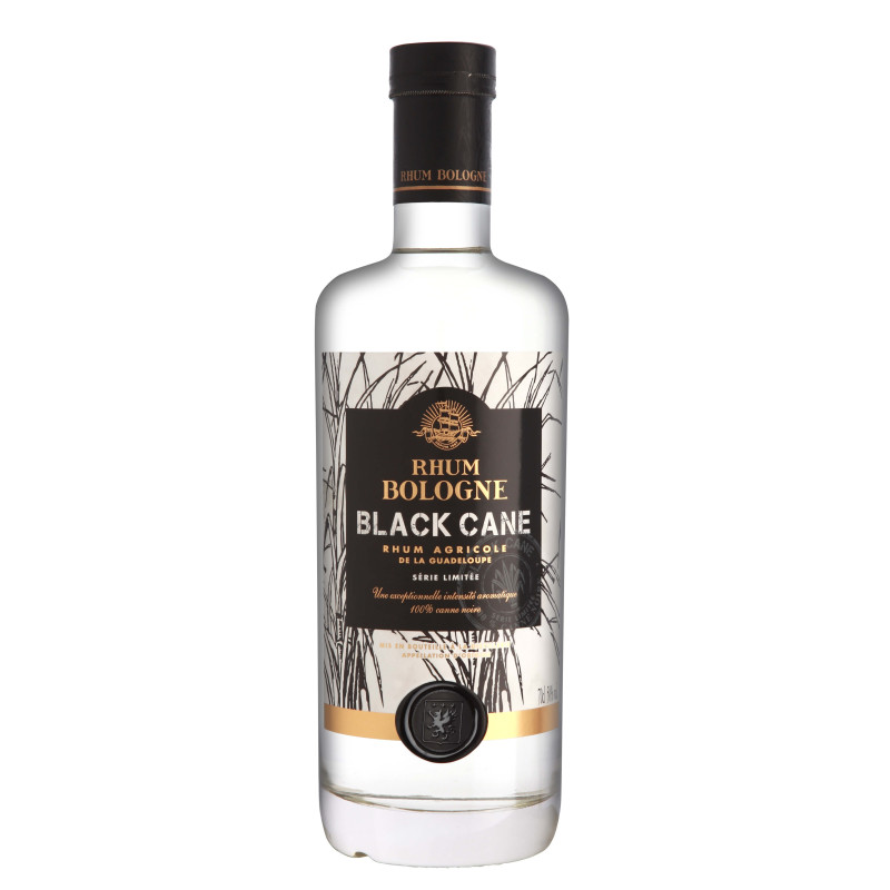 BOLOGNE - RHUM BLANC - BLACK CANE - 50% - 70CL BOLOGNE - RHUM BLANC - BLACK CANE - 50% - 70CL