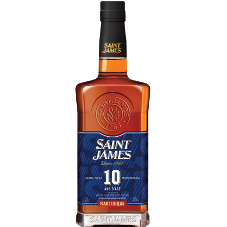 SAINT JAMES - RHUM VIEUX - 2015 - 10 ANS - EDITION MONDIAL 2026 - 42% - 70CL