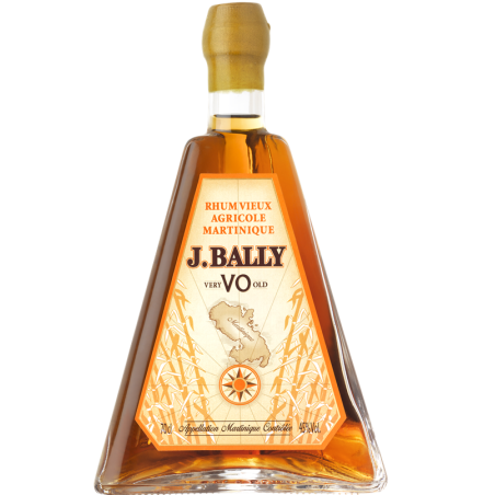 J.BALLY - RHUM VIEUX - COFFRET - VO - 45% - 70CL