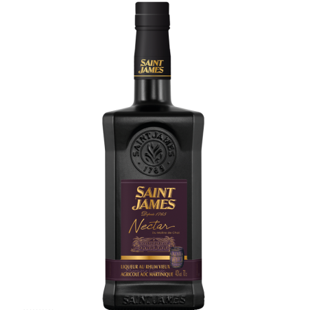 SAINT JAMES - LIQUEUR AU RHUM VIEUX - NECTAR - 40% - 70CL