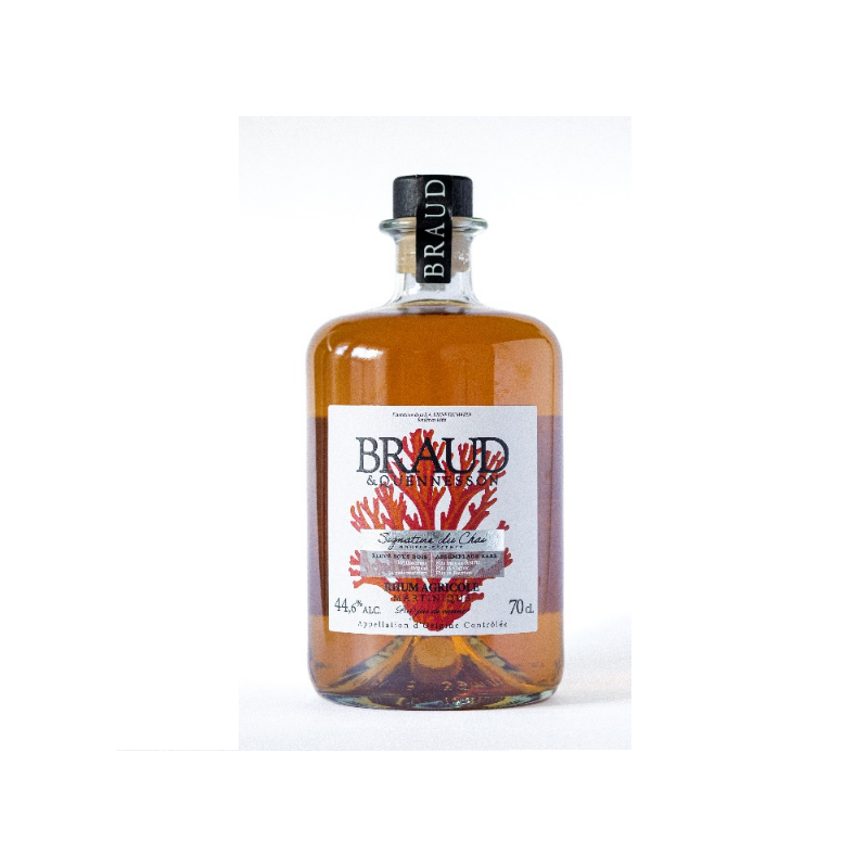 BRAUD & QUENNESSON - RHUM ESB - SIGNATURE DU CHAI - 44,6% - 70CL BRAUD & QUENNESSON - RHUM ESB - SIGNATURE DU CHAI - 44,6% - 70CL