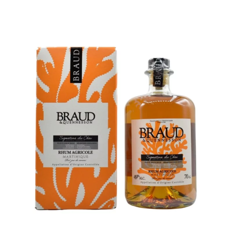 BRAUD & QUENNESSON - RHUM ESB - SIGNATURE DU CHAI - 49% - 70CL